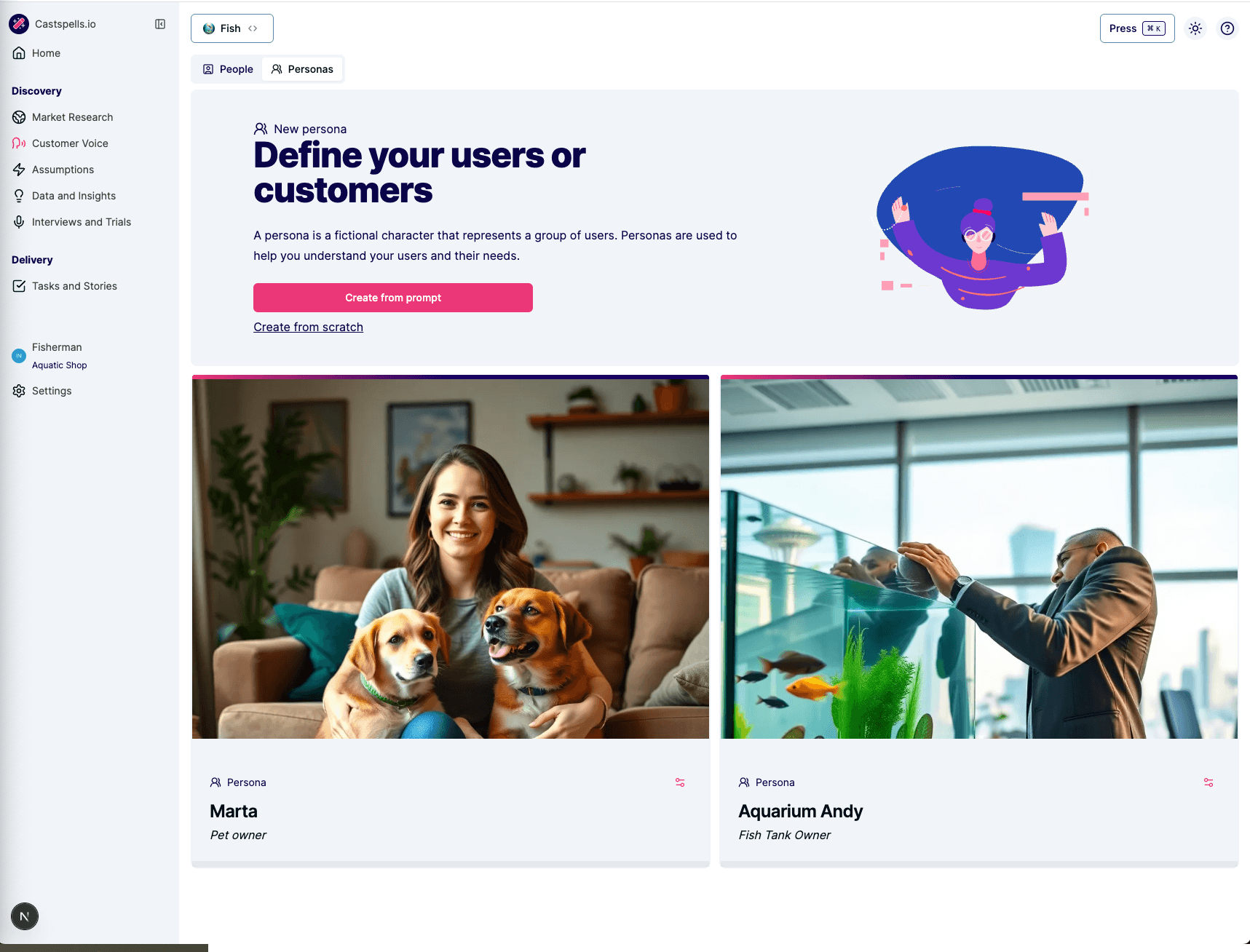 Customer Voice Section